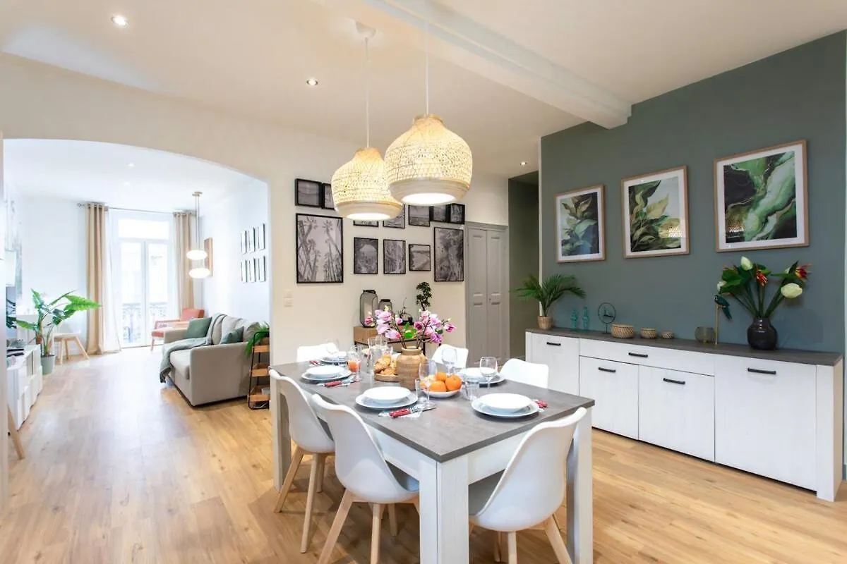 Apartment #34 Lamartine Central 3 Bdrs Ac Balcony 10Mins Walk To Old Town Nice France