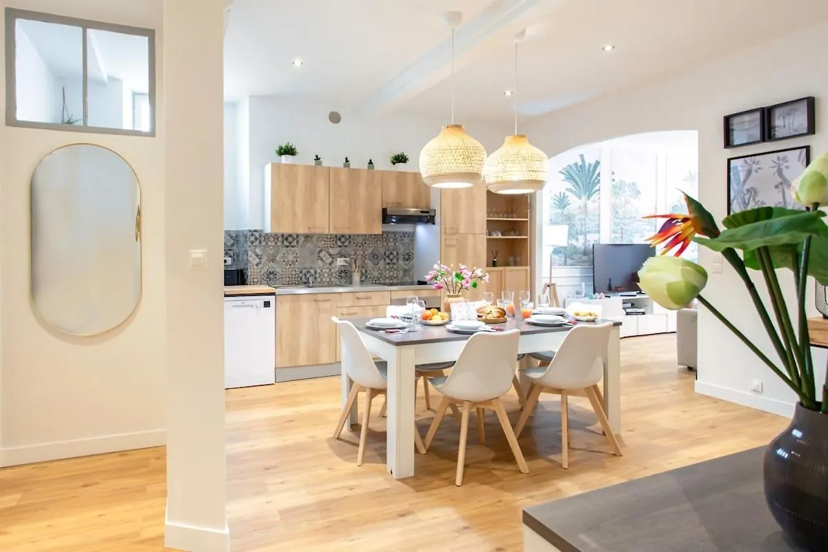 Apartmán #34 Lamartine Central 3 Bdrs Ac Balcony 10Mins Walk To Old Town Nice