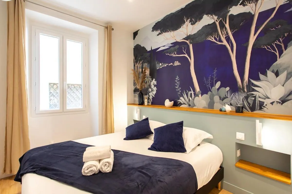 Apartmán #34 Lamartine Central 3 Bdrs Ac Balcony 10Mins Walk To Old Town Nice