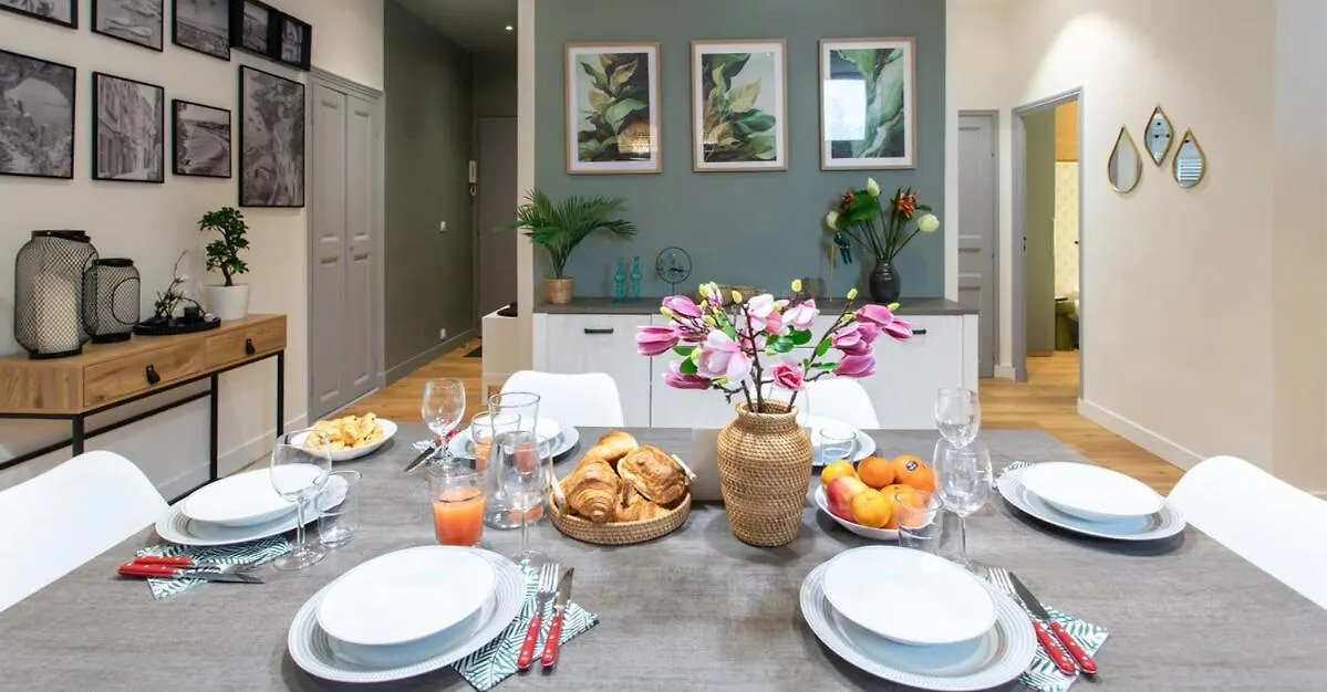 #34 Lamartine Central 3 Bdrs Ac Balcony 10Mins Walk To Old Town Nice 0*,