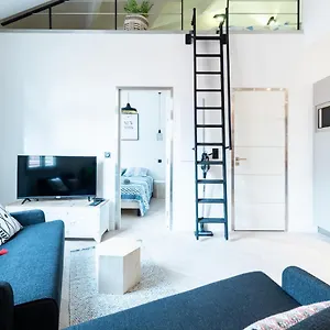 Apartment Smartbnb - 2 Pieces Moderne - Mezzanine - Emplacement Central, Nice