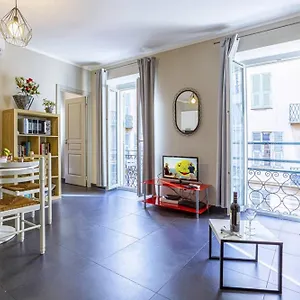 Apartment Paradis - Carre D'or 1 - Balcony Sea View, Nice