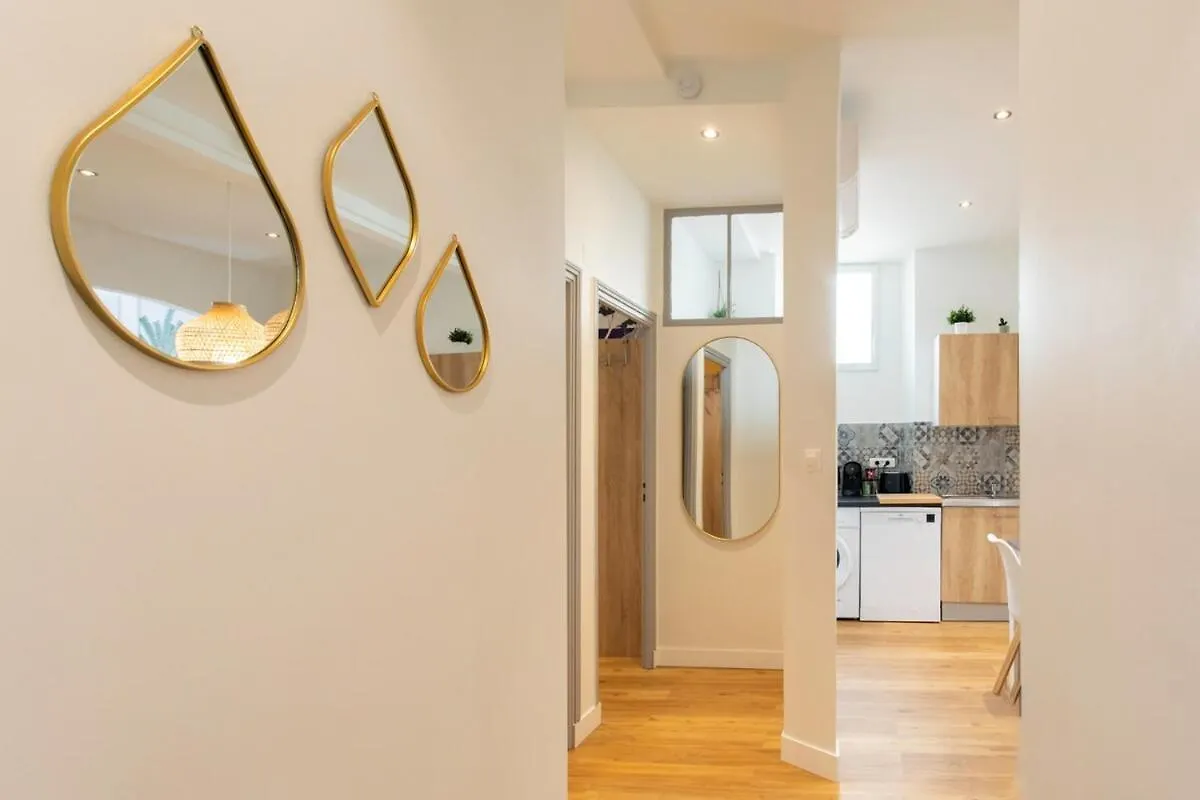 #34 Lamartine Central 3 Bdrs Ac Balcony 10Mins Walk To Old Town Nice