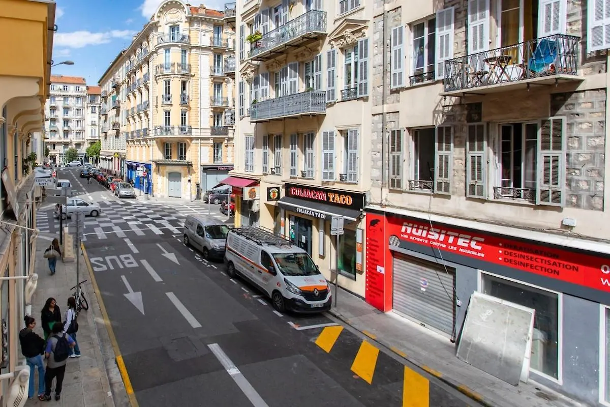 #34 Lamartine Central 3 Bdrs Ac Balcony 10Mins Walk To Old Town Nice