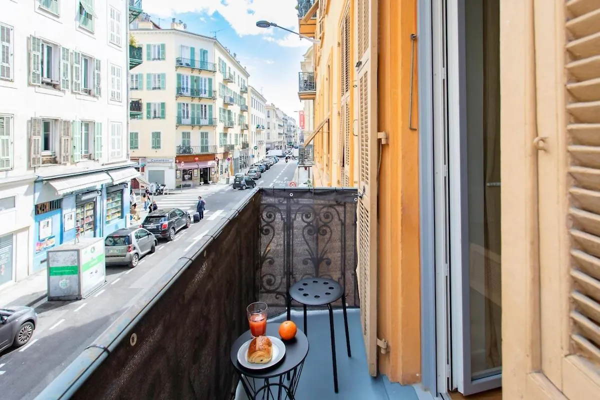 #34 Lamartine Central 3 Bdrs Ac Balcony 10Mins Walk To Old Town Nice Apartment