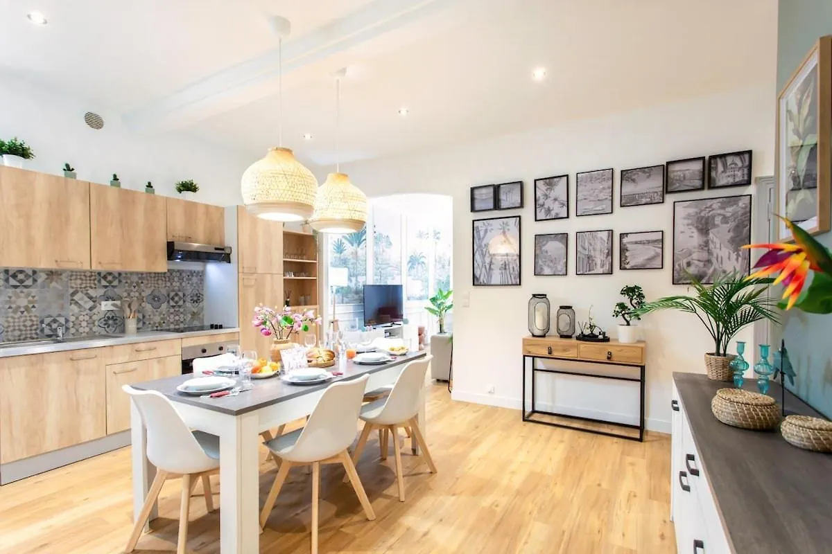 #34 Lamartine Central 3 Bdrs Ac Balcony 10Mins Walk To Old Town Nice