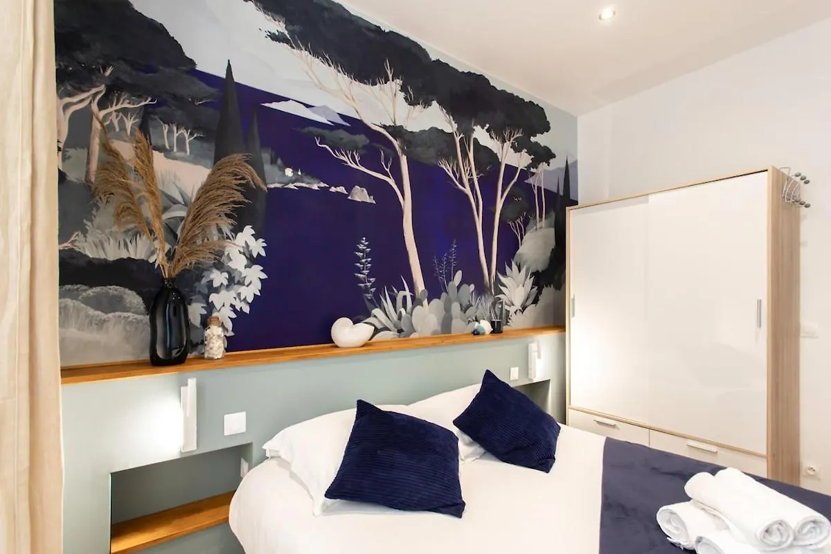 Apartment #34 Lamartine Central 3 Bdrs Ac Balcony 10Mins Walk To Old Town Nice