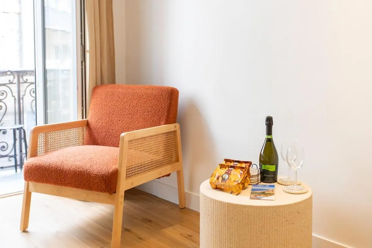 Apartment #34 Lamartine Central 3 Bdrs Ac Balcony 10Mins Walk To Old Town Nice
