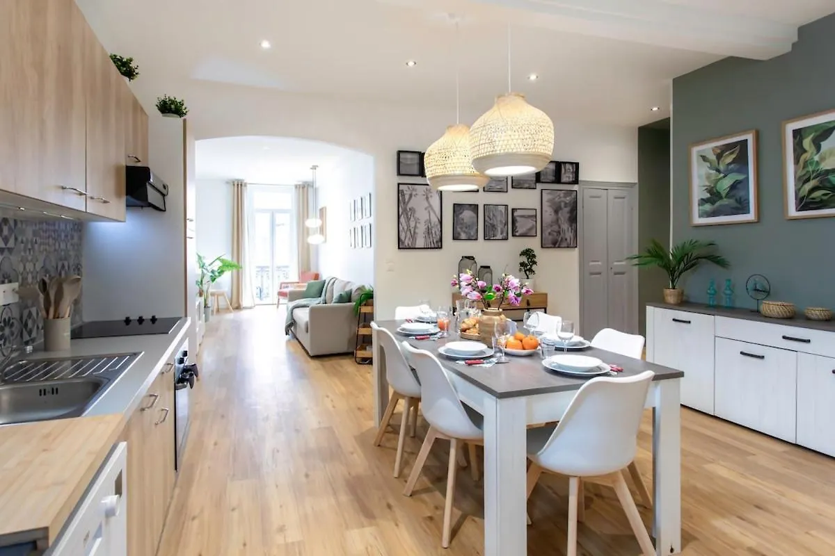 #34 Lamartine Central 3 Bdrs Ac Balcony 10Mins Walk To Old Town Nice
